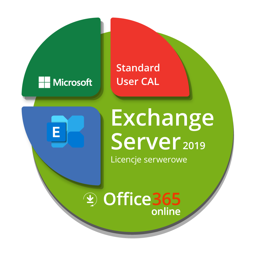 Exchange Server Standard 2019 User CAL Office 365 Dla Firm